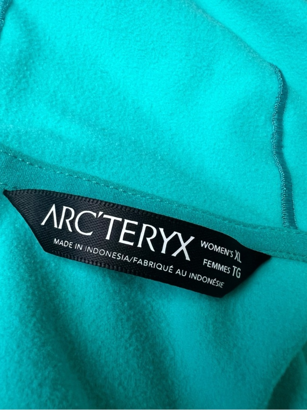 Arc’teryx Adahy Hoody Women’s XL Teal Hooded Zip-Up Jacket - Picture 7 of 11